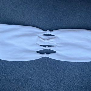 Mikoh Monaco knot bandeau top